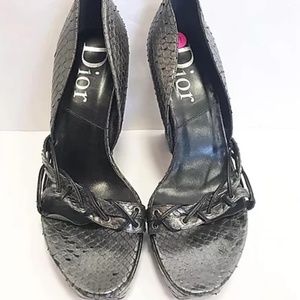 Christian Dior Reptile Pumps